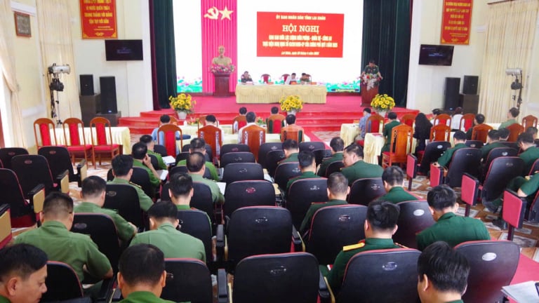 Lai Châu: Làm tốt công tác phòng ngừa, đấu tranh có hiệu quả với các loại tội phạm