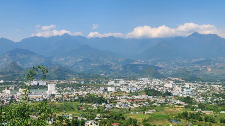 Thành phố Lai Châu nỗ lực xây dựng đô thị xanh, sạch, đẹp
