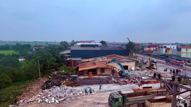 Sau gần 17 năm khởi công, Hà Nội hoàn thành GPMB tuyến đường phía Nam dài 41 km