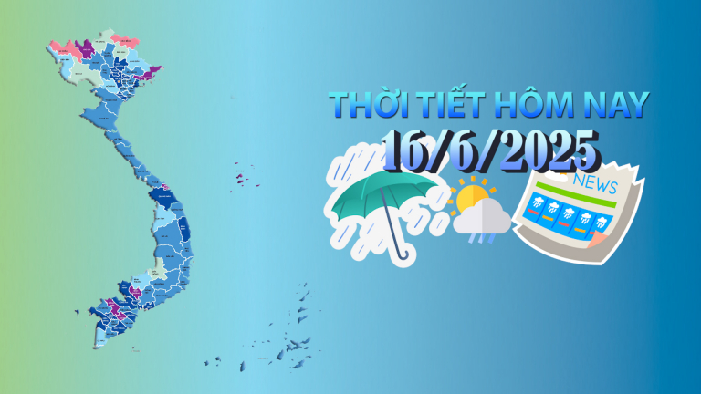 Thời tiết hôm nay 16/6/2025: Bắc Trung Bộ nắng nóng gay gắt