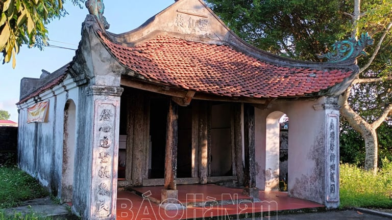 Vùng đất cổ Liễu Đôi ở Hà Nam, nay là tỉnh Ninh Bình mới, có ông Thánh vật họ Đoàn