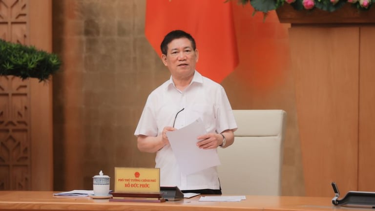 Phó Thủ tướng Hồ Đức Phớc nói gì về quyết định tăng room tín dụng?