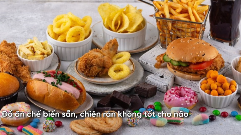 Cảnh giác với thực phẩm gây teo não