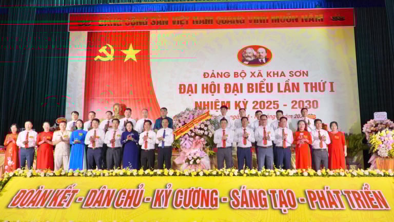 Đại hội đại biểu xã Kha Sơn, Thái Nguyên lần thứ I đặt mục tiêu không còn hộ nghèo theo chuẩn đa chiều trước năm 2030