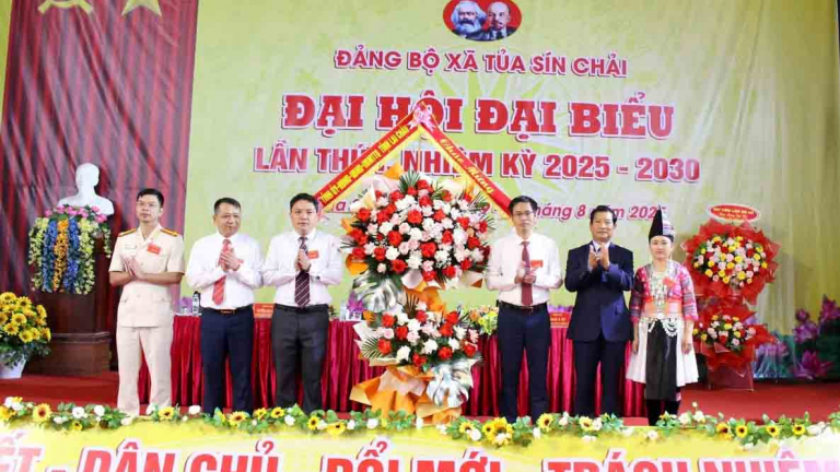 Đại hội đại biểu Đảng bộ xã Tủa Sín Chải (Lai Châu) đề ra 3 khâu đột phá