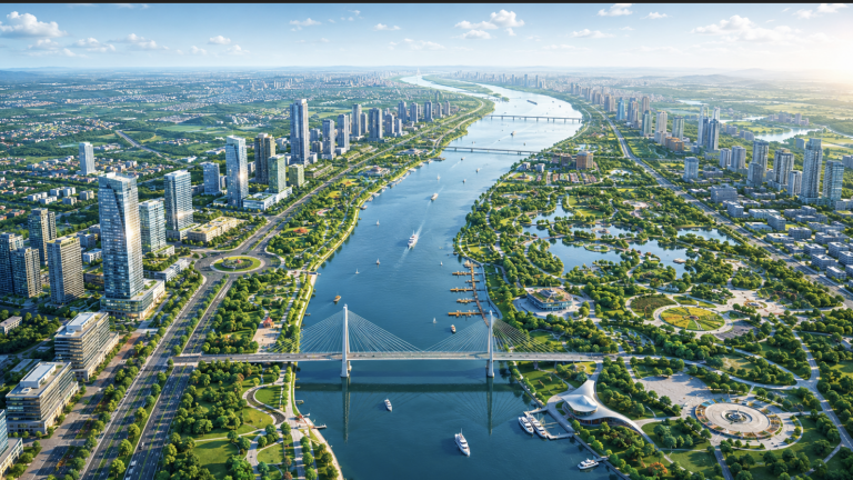 Chi tiết 17 dự án thành phần thuộc siêu dự án trục đại lộ cảnh quan sông Hồng