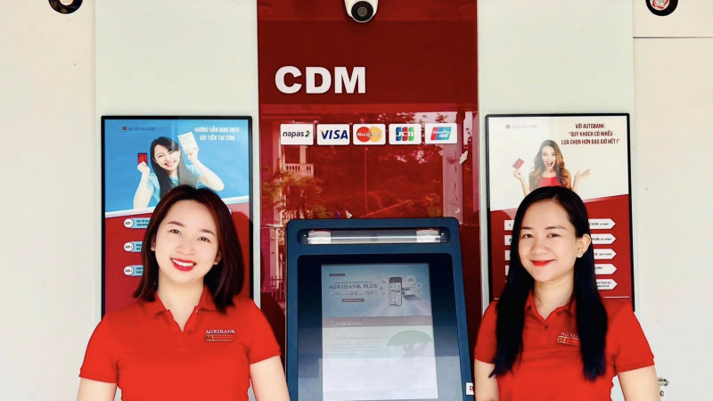 Quảng Nam: Agribank Chi nhánh huyện Nam Giang đưa vào hoạt động máy gửi, rút tiền tự động