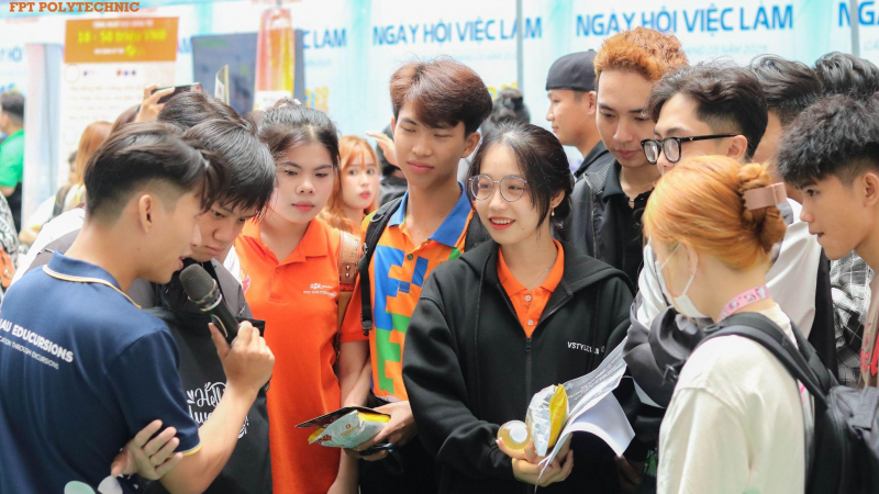 'Săn việc” ngay tại FPT Polytechnic: JobFair 2025 mở cửa hàng nghìn cơ hội việc làm từ Cần Thơ đến TP.HCM