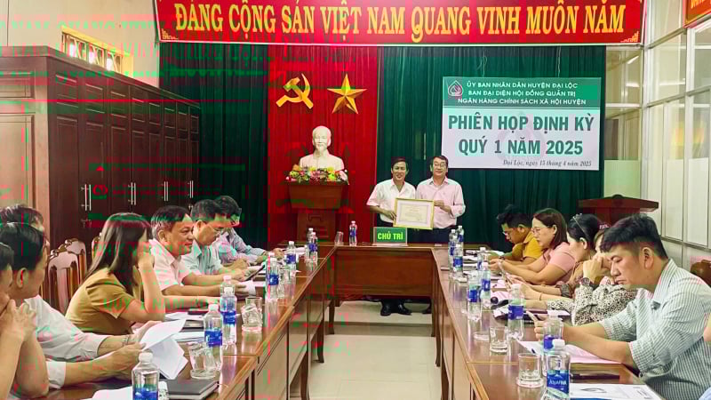 Quảng Nam: Gần 800 lượt hộ nghèo, hộ cận nghèo huyện Đại Lộc được vay vốn ưu đãi trong quý I/2025