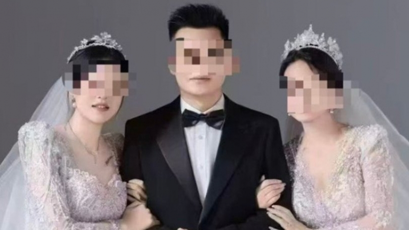 Cưới cùng lúc 2 vợ, người đàn ông bị cảnh sát 'hỏi thăm'