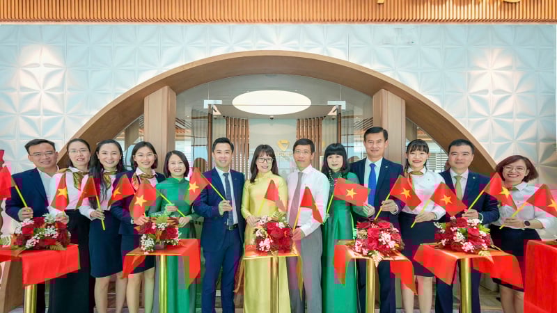 Chính thức khai trương Phòng chờ Vietcombank Priority tại Nhà ga T3 Sân bay quốc tế Tân Sơn Nhất