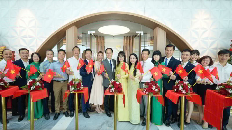 Chính thức khai trương Phòng chờ Vietcombank Priority tại Nhà ga T3 Sân bay quốc tế Tân Sơn Nhất