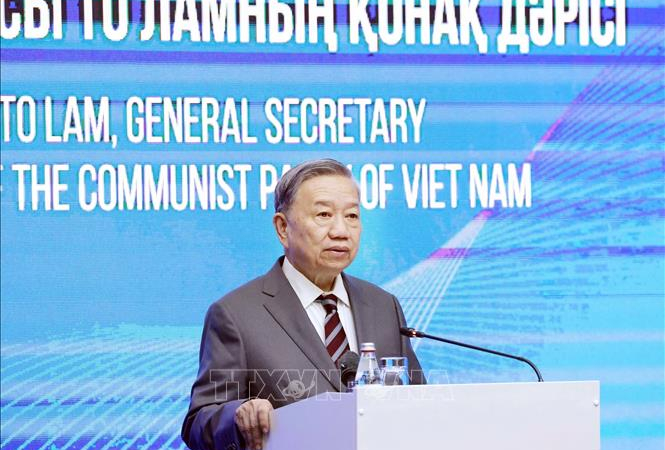 Tổng Bí thư Tô Lâm: Cần thúc đẩy '5 kết nối' trong hợp tác giữa Việt Nam – Kazakhstan