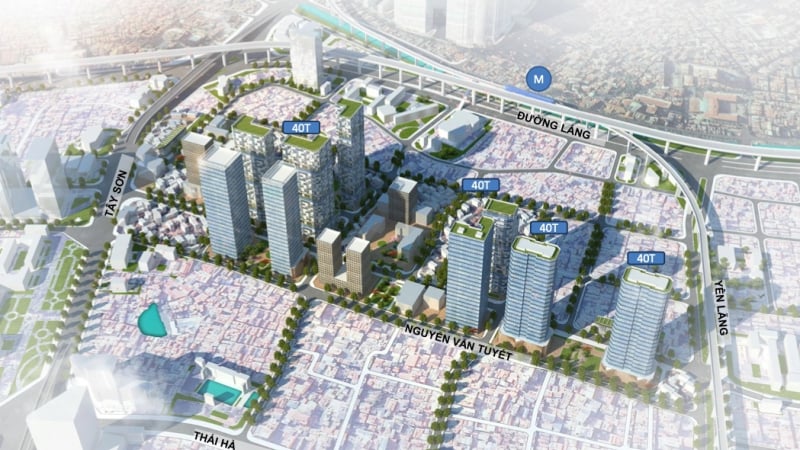 Hà Nội cải tạo 36 nhà tập thể Vĩnh Hồ thành các chung cư 40 tầng