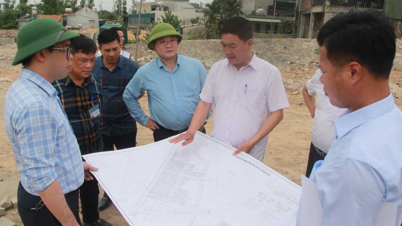 Quảng Yên hoàn thành đầu tư hạ tầng kỹ thuật loạt khu tái định cư