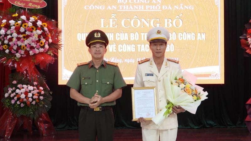 Bộ trưởng Bộ Công an điều động, bổ nhiệm Phó Giám đốc Công an TP Đà Nẵng