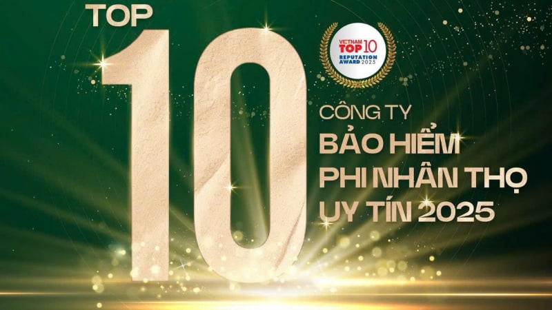 Bảo hiểm Agribank tiếp tục lọt Top 10 Công ty Bảo hiểm uy tín năm 2025