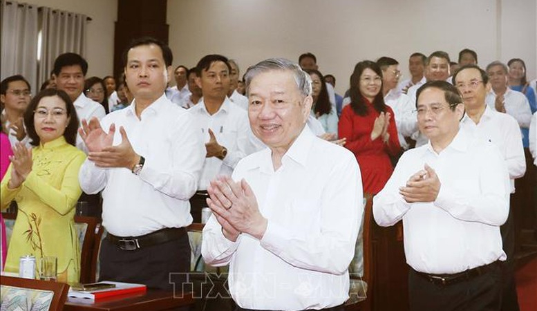 Tổng Bí thư Tô Lâm: Thành phố Hồ Chí Minh hướng tới tầm vóc mới là 'siêu đô thị quốc tế' của Đông Nam Á
