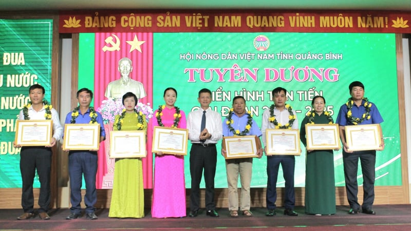 Quảng Bình: Tuyên dương 90 điển hình nông dân tiên tiến giai đoạn 2020–2025