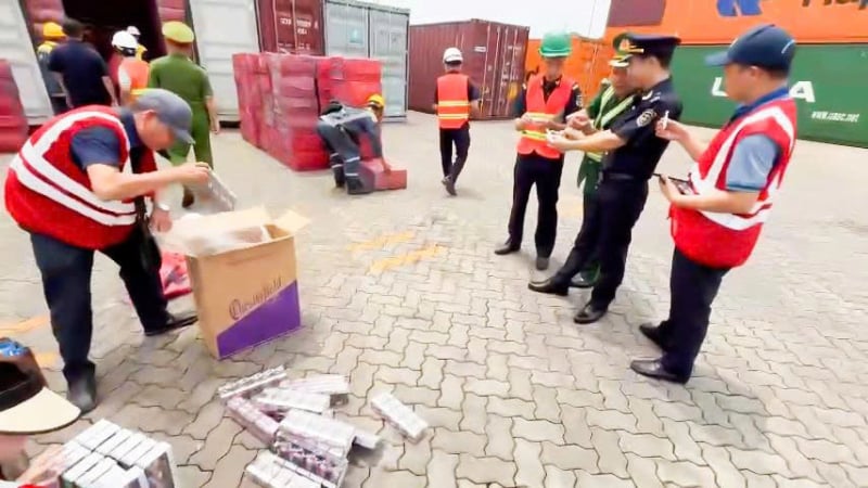 Triệt phá hàng loạt vụ buôn lậu thuốc lá, thu giữ hơn 1,3 triệu bao thuốc trị giá hơn 65 tỷ đồng
