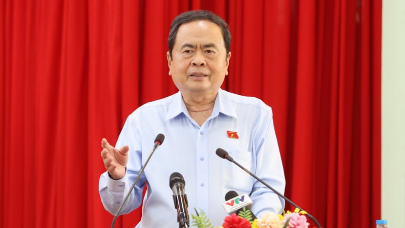 Chủ tịch Quốc hội Trần Thanh Mẫn: Các đơn vị hành chính của TP.Cần Thơ mới phải tạo điều kiện tối đa cho người dân và doanh nghiệp
