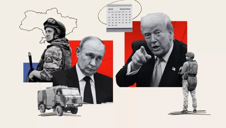 Nga chạy đua giành lợi thế lớn tại Ukraine trước thời hạn 50 ngày của ông Trump