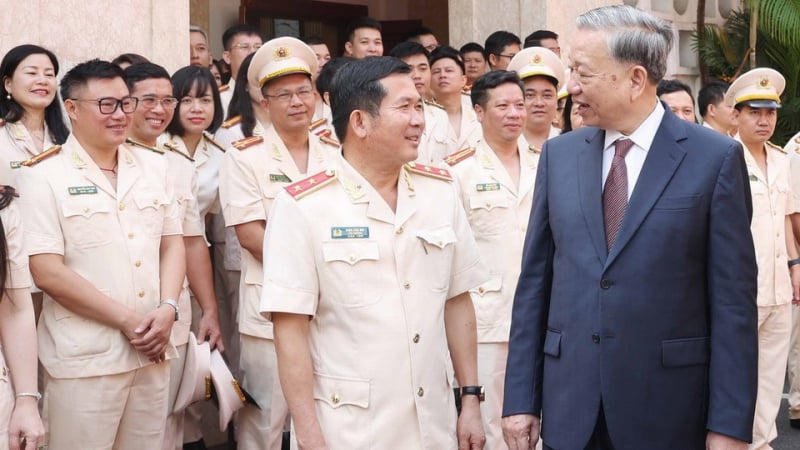 Tổng Bí thư Tô Lâm thăm Cục An ninh chính trị nội bộ, Bộ Công an