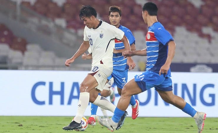 U23 Thái Lan hạ U23 Philippines trong trận cầu “mưa bàn thắng'