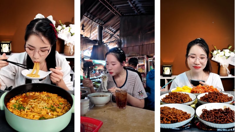 Cô gái trẻ ở Quảng Ninh cùng lúc ăn 5 suất bún khiến mọi người ngỡ ngàng, dáng vẫn đẹp 