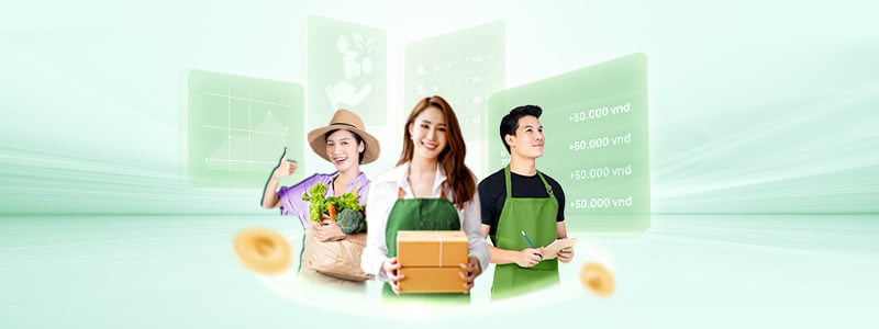 Vietcombank hỗ trợ hộ kinh doanh chuyển đổi số theo Nghị định 70