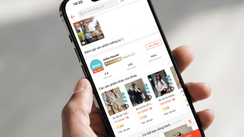 Nhà bán trên Shopee được hỗ trợ mở rộng quyền lợi