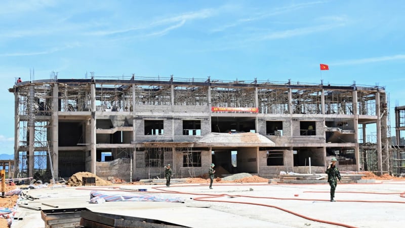 Bộ đội Biên phòng TP.Huế ra quân hỗ trợ thi công dự án trường học hơn 278 tỷ đồng