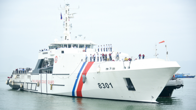 Tàu Lực lượng Bảo vệ bờ biển Philippines thăm xã giao Đà Nẵng