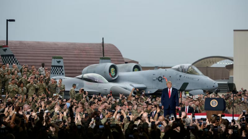 Tổng thống Trump đưa chi phí quân đội Mỹ vào đàm phán thuế quan với các đồng minh châu Á