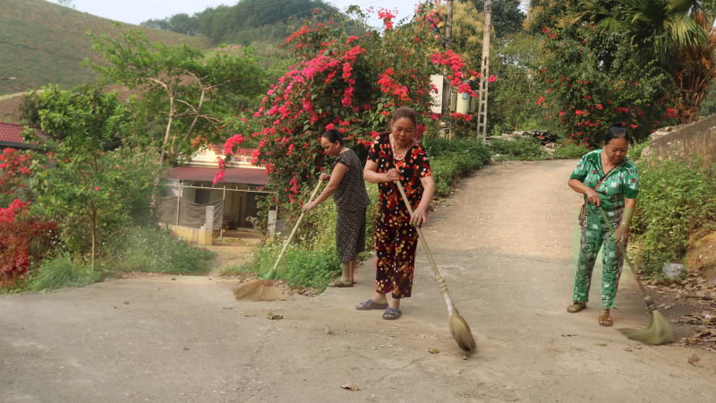 Nông thôn mới Lào Cai, xã này có cách làm hay, sáng tạo trong bảo vệ môi trường, cảnh quan