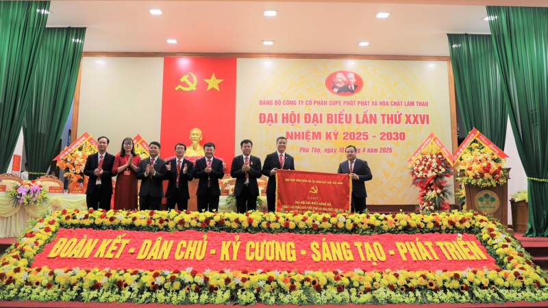 'Đại gia' phân bón Supe Lâm Thao nộp hơn 262 tỷ đồng vào ngân sách Nhà nước, đặt mục tiêu tăng trưởng 2 con số