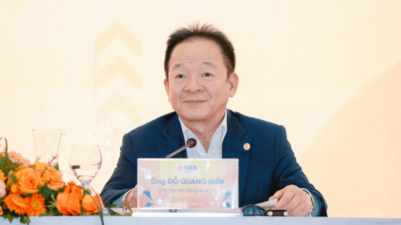 Chủ tịch Đỗ Quang Hiển: Tỷ lệ nợ xấu bất động sản chỉ 0,1%, triển vọng ngành vẫn rất tốt