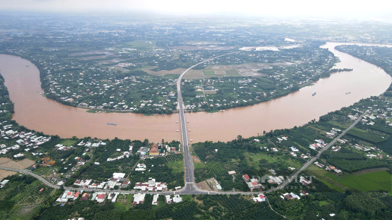 Người dân 2 tỉnh Bình Dương và Đồng Nai sắp thoát cảnh lụy đò khi cầu Hiếu Liêm 2 được xây dựng