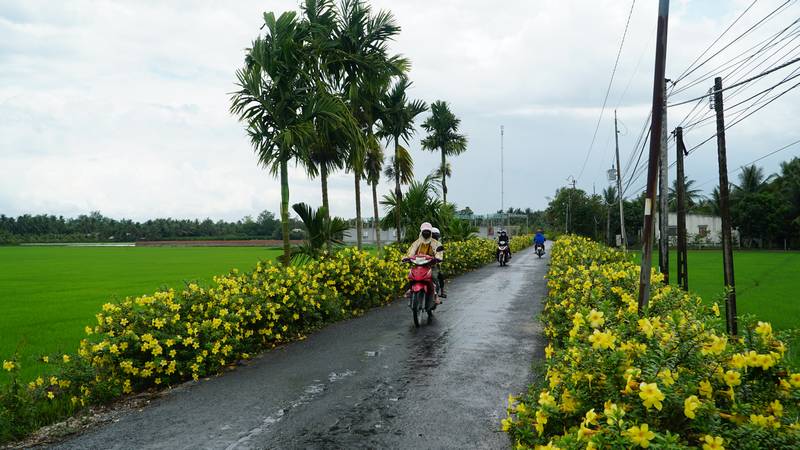 Một nơi gọi là Bưng Sẩm 'đen' ở Vĩnh Long, xưa quân địch nghe hãi hùng, nay vùng đất ngọt lành, đường hoa nông thôn mới đẹp như phim