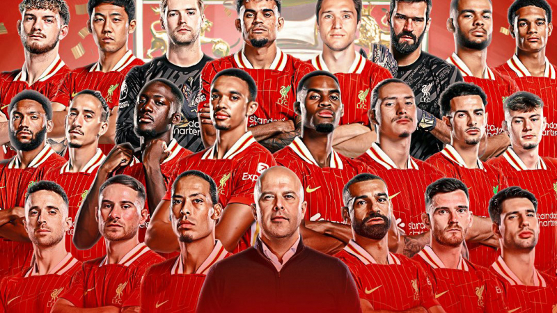 HLV Slot nói gì khi giúp Liverpool vô địch Premier League, tạo nên kỳ tích mới?