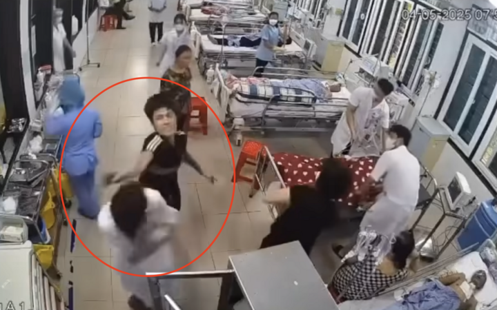 Hé lộ nguyên nhân khiến người nhà bệnh nhân đấm liên tiếp vào đầu điều dưỡng Bệnh viện đa khoa tỉnh Nam Định