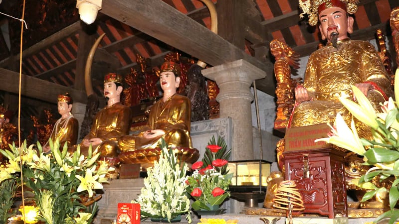 Sáp nhập tỉnh Ninh Bình, Hà Nam, Nam Định, đây là một hành cung của nhà Trần-nơi vùng quê di sản