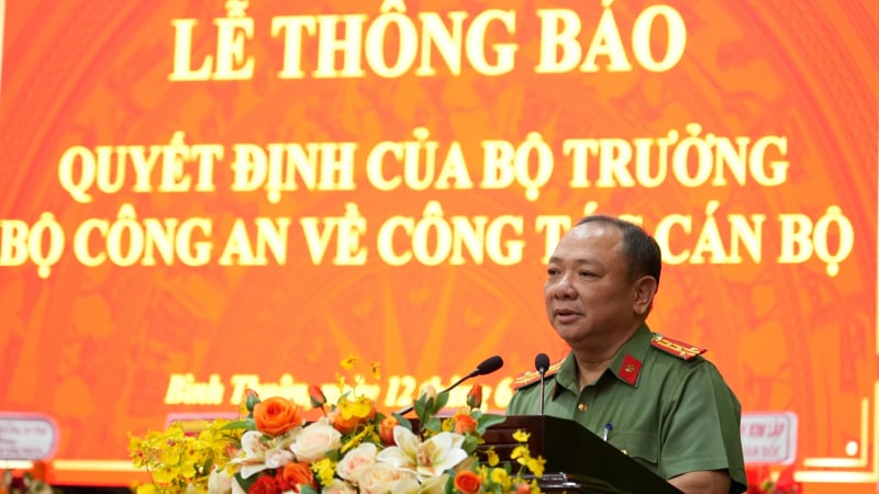 Giám đốc Công an tỉnh Bình Thuận được điều động, bổ nhiệm  giữ chức Giám đốc Công an tỉnh Bình Định
