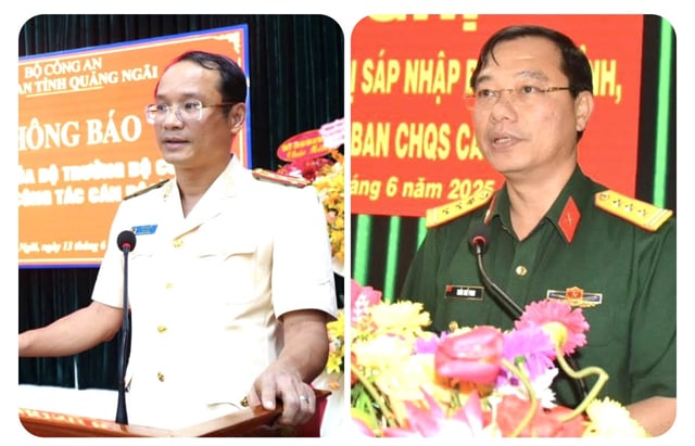 Tỉnh Quảng Ngãi mới có tân Chỉ huy Trưởng, Chính ủy Bộ Chỉ ủy quân sự và Giám đốc Công an