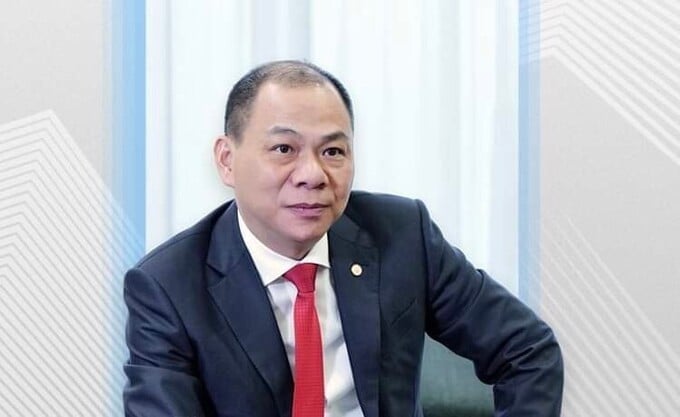 Cổ phiếu 'họ' Vingroup giảm 4/5 phiên tuần qua, tài sản tỷ phú Phạm Nhật Vượng 'bay' hơn 1 tỷ USD