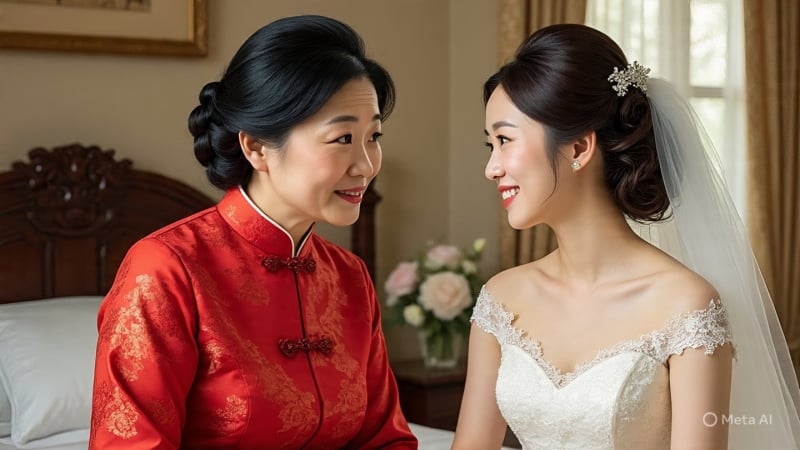 Đêm tân hôn, mẹ chồng thì thầm bên tai một câu khiến tôi rùng mình suốt 5 năm sau