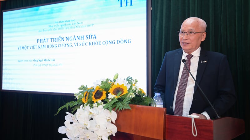 Chủ tịch HĐQT Tập đoàn TH Ngô Minh Hải: Việt Nam hoàn toàn có đủ điều kiện để tự chủ sản xuất sữa tươi cho toàn dân