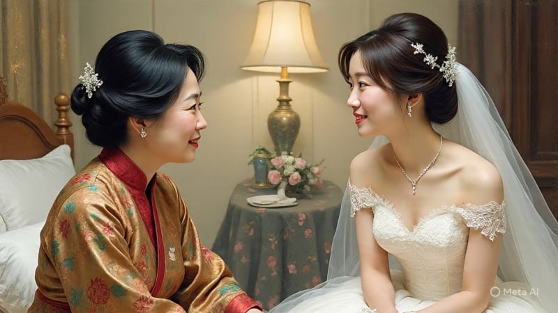 Trong đám cưới, cử chỉ và hành động của mẹ chồng khiến tôi lạnh gáy