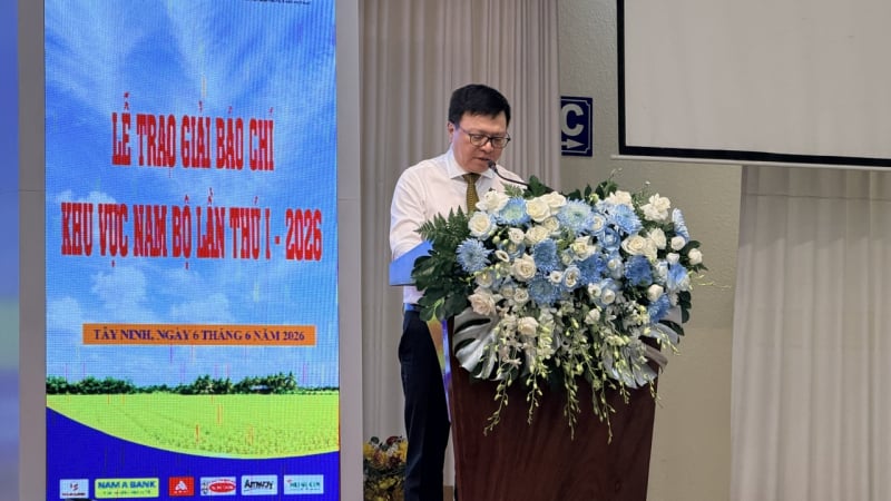 Giải báo chí khu vực Nam bộ lần đầu tiên được trao tại Tây Ninh