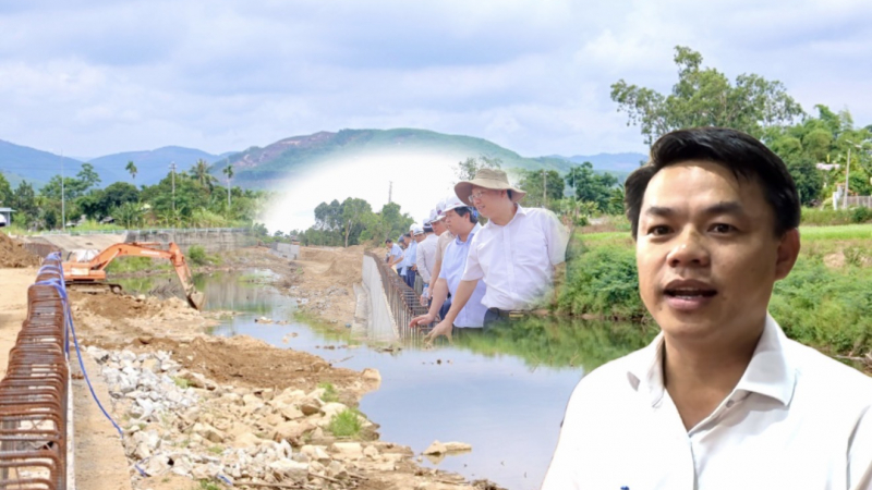 Tăng tốc thi công để hoàn thành dự án khắc phục sạt lở kè Trà Câu, tỉnh Quảng Ngãi trong năm 2026